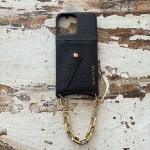 Bandolier Black Astrid Wristlet Phone Case